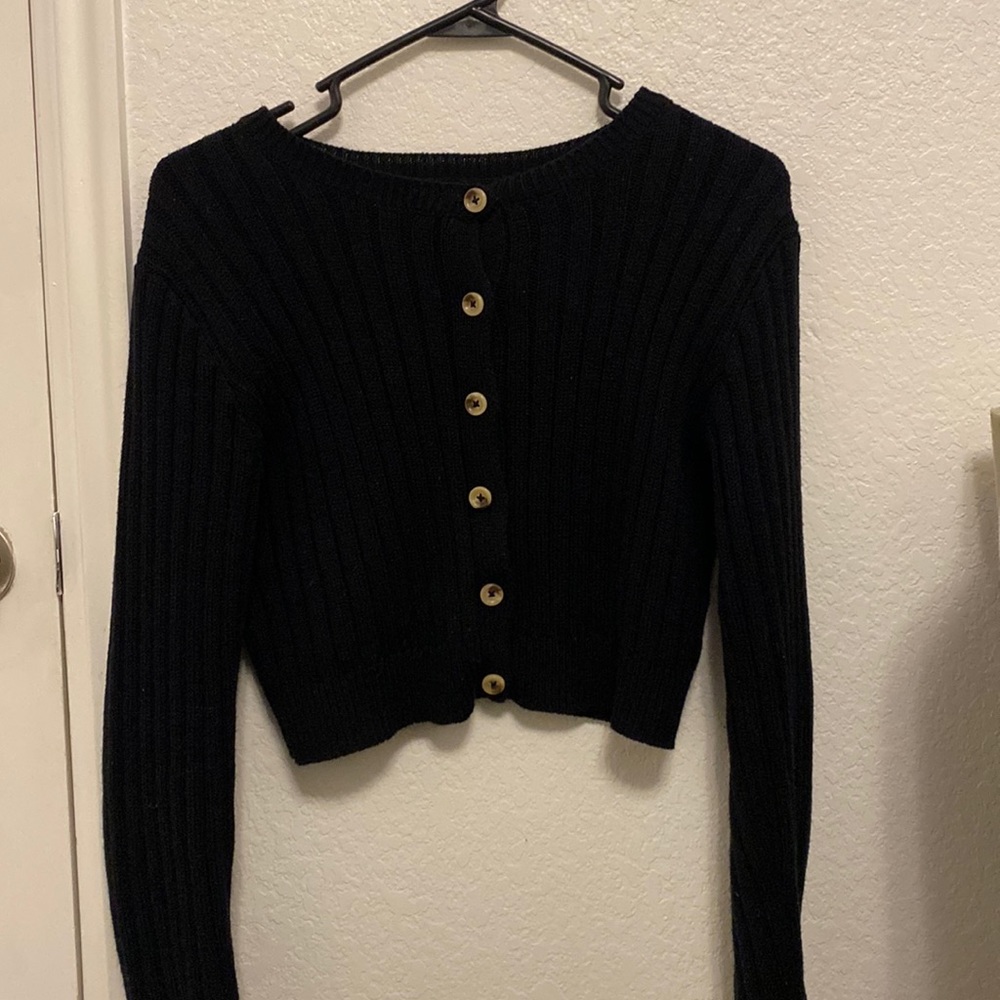 Black cardigan size M